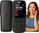 Telefon Komórkowy Nokia 106 2018 4 MB/4 Mb Polskie Menu Dla Seniora Czarny