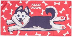 Zdjęcie Mały Ręcznik Z Mikrofibry Mad Wave Husky Czerwony - Gościno