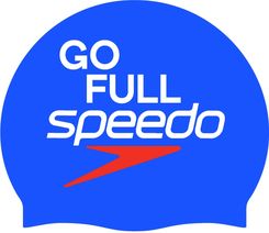 Zdjęcie Speedo Czepek Pływacki Slogan Prt Cap Niebieskie - Chełmno