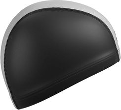 Zdjęcie Mad Wave Czepek Pływacki Lycra Duotone – Czarno-Biały Białe - Ropczyce