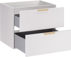 Zdjęcie Comad Szafka pod umywalkę 60cm 2 szuflady (ASTERWHITE8260462S) - Słubice