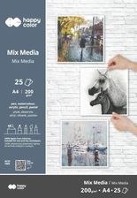Zdjęcie Gdd Blok Mix Media Art A4/25 200G Happy Color - Buk