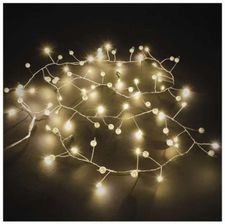 Zdjęcie Girlanda 40 LED Perły 1,2M Ciepła Biel Emos IP20 Timer - Bielsko-Biała
