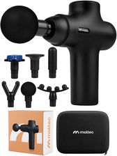 Pistolet do Masażu Gun Massage Masażer Ciała Pleców Zestaw 6 Końcówek Etui