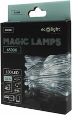 Zdjęcie Lampki LED 100 6500K 10m DC5V USB IP65/IP20 Bluetooth z pilotem ML61608 - Osiek