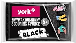 Zdjęcie YORK Zmywak kuchenny Maxi Black 5 Szt - Puszczykowo