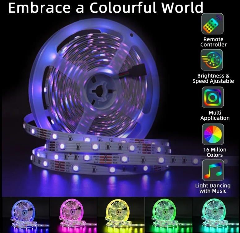 Taśma LED RGB 10m (TAŚMALED10MRGB) - Opinie i atrakcyjne ceny na Ceneo.pl