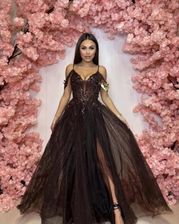 Zdjęcie Sukienka Zynja kolor czekoladowy - Myślenice