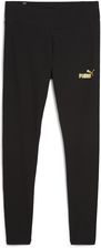 Zdjęcie Puma Damskie legginsy ESS MINIMAL GOLD Black Czarne - Pacanów