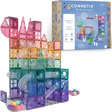 Zdjęcie Connetix Pastel Ball Run Expansion Pack Kreatywne Klocki Magnetyczne 80 Elementów - Bytom
