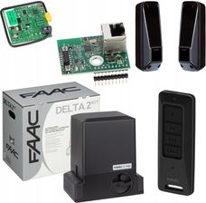 Zdjęcie Faac Zestaw Delta 2 Smart 740 Do Bram Przesuwnych 105630353LAN - Lipsko