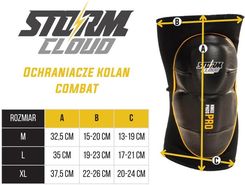Zdjęcie Stormcloud Ochraniacze Na Kolana Do Mma Combat Żółte Xl - Myślenice