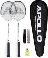 Zdjęcie Apollo Zestaw Badminton Match Pro 800 – 2 rakiety, lotki i torba - Dynów