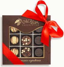 Zdjęcie Zestaw pralin - orzech włoski, arachidowy, pistacja - 9 szt. - Gorlice