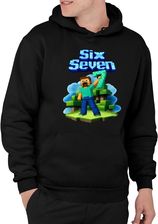 Zdjęcie Steve 67 - Six Seven - męska bluza na prezent - inspirowane Minecraft - Ujazd