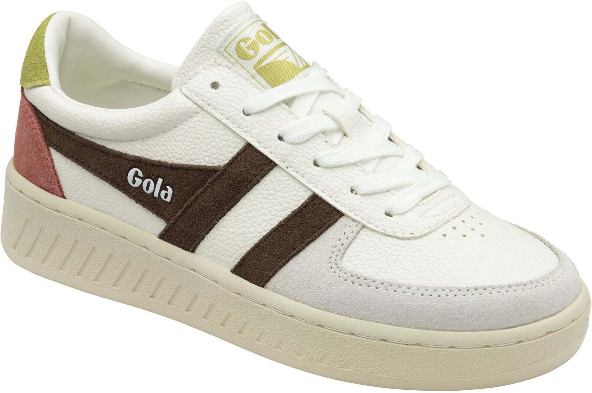 Buy Gola women's Grandslam Suede sneakers in cerise/white online at gola