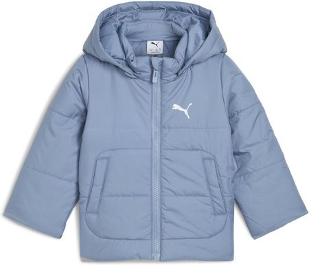 Puma Kurtka ocieplana dla małych dzieci Minicats z kapturem Niebieskie