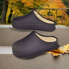 Zdjęcie Klapki Piankowe Zimowe Czarne 6507 (42/43) - Wrocław