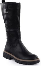 Zdjęcie Kozaki na platformie damskie czarne Jezzi ASA259-9 - Toruń