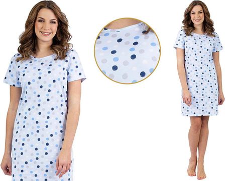 Koszula nocna ADELAJDA: niebieski