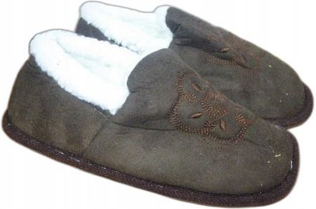 kapcie zapiętki ciepłe babcine | 8046