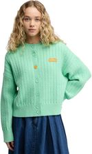 Zdjęcie Damski kardigan z dzianiny Siroko Apollo-W Green - Lębork