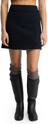 Damska wełniana mini spódniczka Siroko Tivoli-W Black