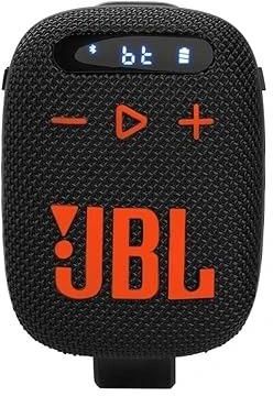 фото Портативна колонка JBL Wind 3 Black/Orange (JBLWIND3)