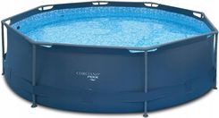 Zdjęcie Basen Ogrodowy Eliton 300x76cm Z Pompą Corciano - Mirsk