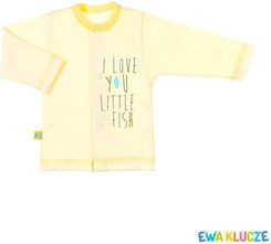 Zdjęcie Kaftan Bawełniany Petite Żółty 62 Cm Eevi - Ostroróg