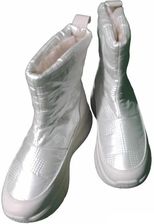 Zdjęcie Białe Śniegowce Na Grubej Podeszwie Rozmiar 38 - Płock