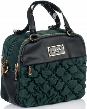 TOREBKA LISTONOSZKA MONNARI PIKOWANA SPORTOWA POJEMNA 3 KOMOROWA Zielona