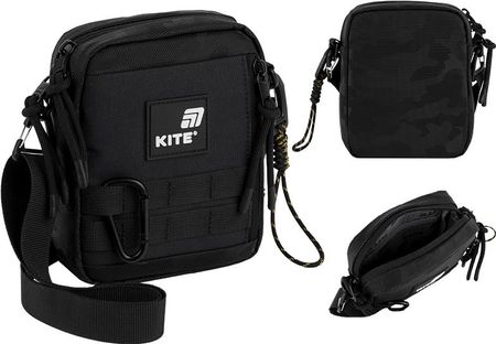 TOREBKA CROSSBODY TORBA NA RAMIE CZARNA MŁODZIEŻOWA KITE