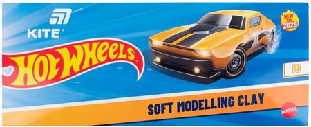 Plastelina zestaw 18 kolorów dla prac plastycznych Hot Wheels Kite