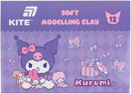 Plastelina 12 Kolorów Szkolna Dla Dzieci KUROMI Kite