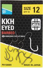 Zdjęcie Preston Innovations Haki Oczkowe Preston Kkh Barbed 10X10 Czarne 14 - Sobótka