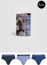 Zdjęcie Slipy Mężczyzna EMPORIO ARMANI CONNECTED 3 PACK BRIEF - Sandomierz