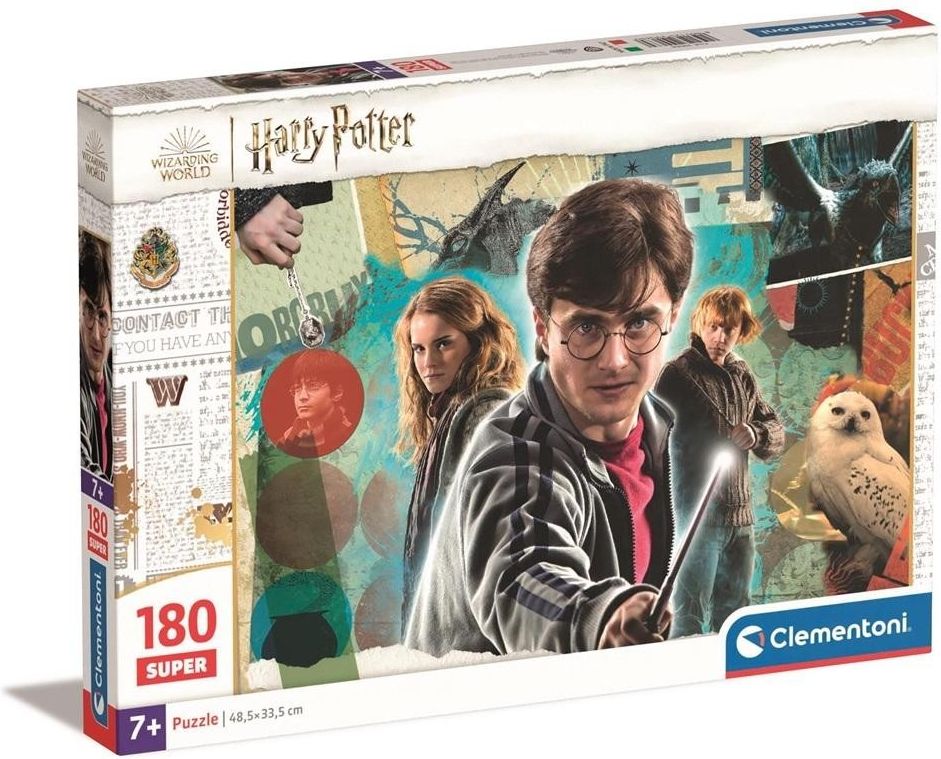 Clementoni Puzzle 180 Super Kolor Harry Potter - Ceny i opinie - Ceneo.pl