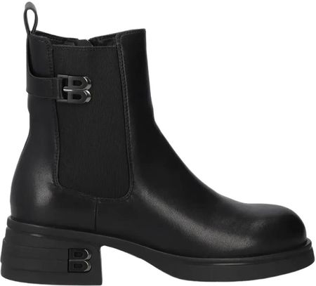 Botki damskie Filippo DBT7195/25 BK czarny  (39, Czarny)