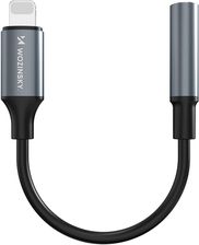 Zdjęcie Wozinsky Adapter Przejściówka Iphone Lightning Mini Jack 3.5Mm Czarny - Sulęcin