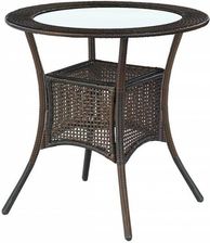 Zdjęcie Halmar Stół Ogrodowy Midas, Szklany Blat, Okrągły (CK13743) - Brwinów