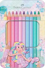 Zdjęcie Faber Castell Kredki Ołówkowe Sparkle Jumbo 10 Kolorów - Marki