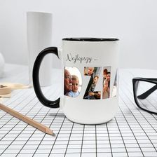 Zdjęcie M-Foto Digital Lab Kubek Dziadek Duży 440Ml Czarny - Toruń