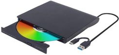 Zdjęcie Napęd DVD Gembird czarny DVD-USB-031 (DVDUSB031) - Sławków