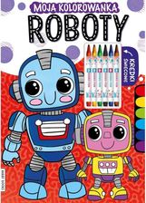 Zdjęcie Kiddo Books Roboty Moja Kolorowanka - Rogoźno