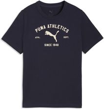 Zdjęcie Puma Młodzieżowa Koszulka Class Z Grafiką Niebieskie - Rakoniewice