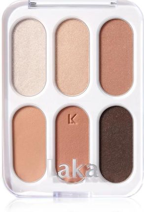 Laka Forever6 Eye Palette Paleta Cieni Do Powiek Odcień 04 Tan Peach 7g