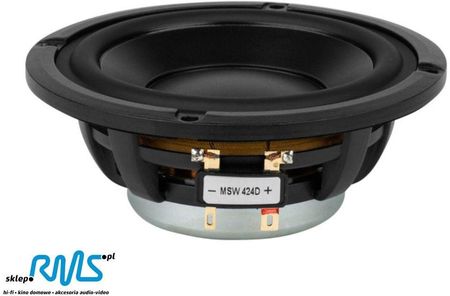Morel MSW 424D (MSW424D) 4" Przetwornik niskotonowy (głośnikowy), 4 Ohm, 150W, niskoprofilowy - 1szt