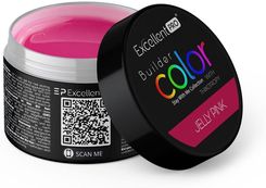 Zdjęcie Excellent Pro Builder Color With Thixotropy Żel Budujący Jelly Pink 15G - Wąbrzeźno