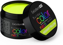 Zdjęcie Excellent Pro Builder Color Neon With Thixotropy Żel Budujący Radiant Yellow 15G - Radzyń Chełmiński